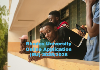 Rhodes University Online Application (RU) 2025/2026