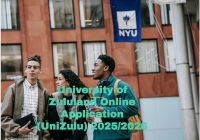 University of Zululand Online Application (UniZulu) 2025/2026