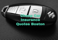 Cheap Car Insurance Quotes Boston