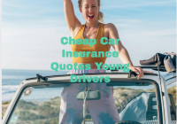Cheap Car Insurance Quotes Young Drivers