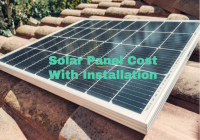 Solar Panel Cost With Installation